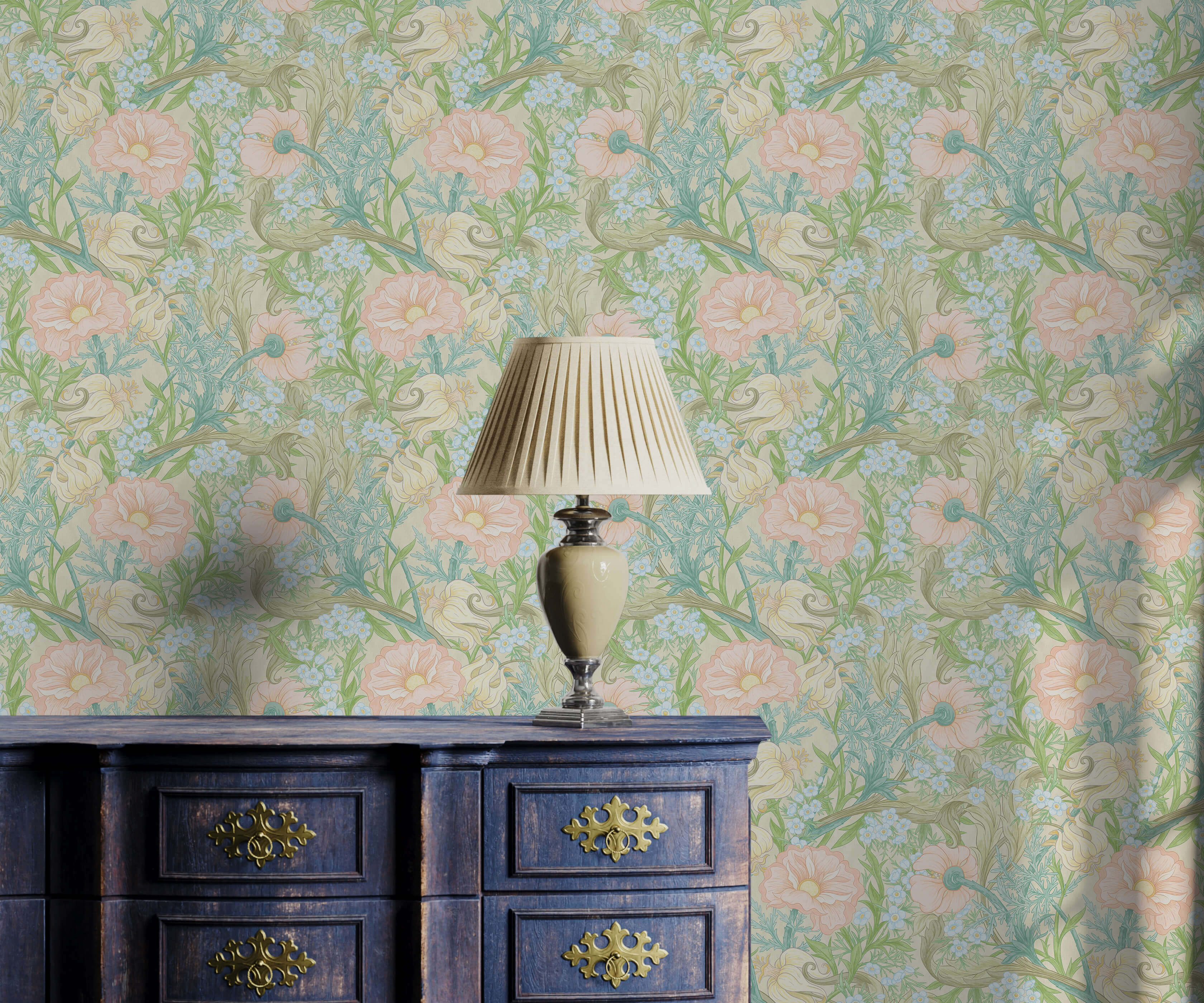 Bobbi Beck Benedict Floral Luxury Wallpaper