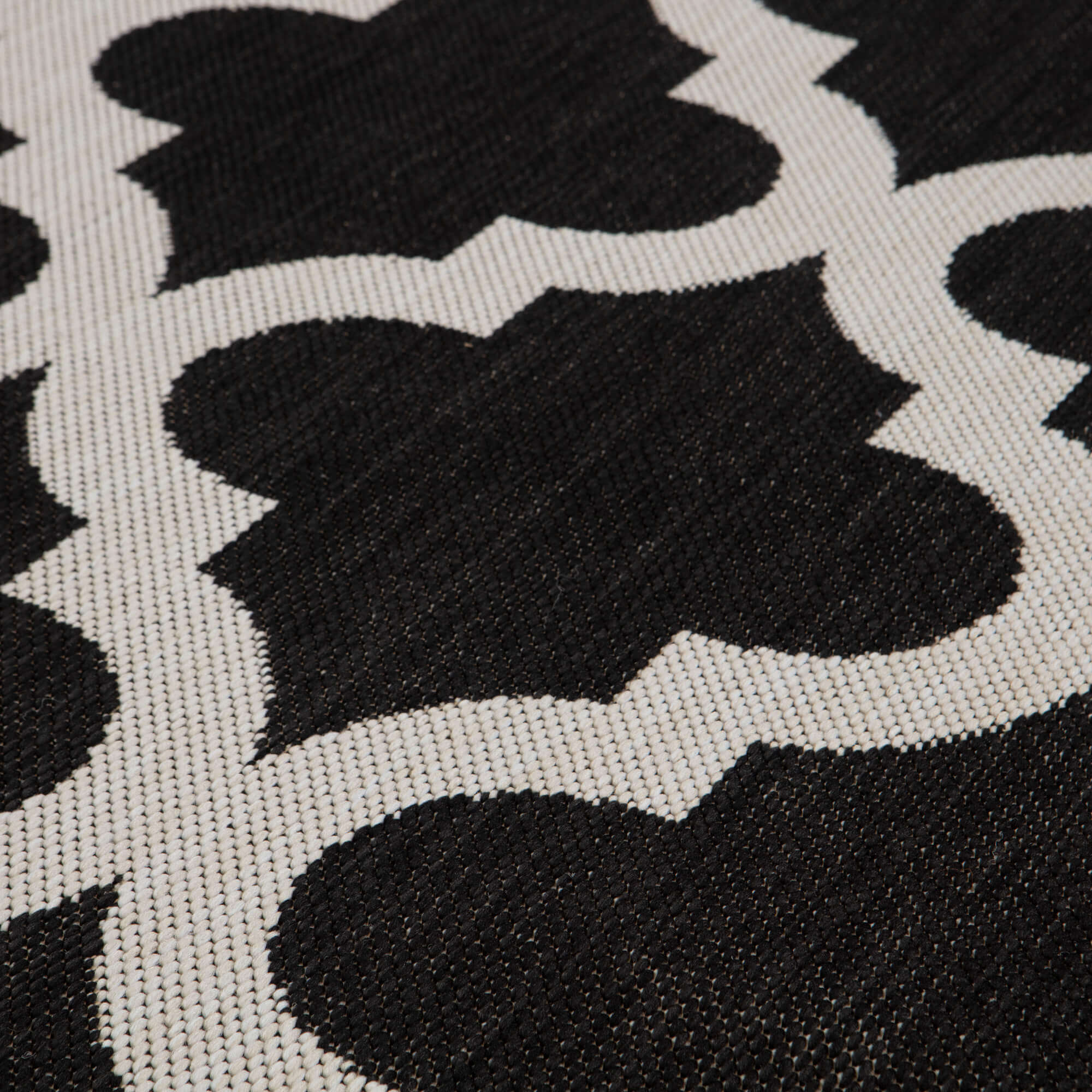 Ecology Outdoor Rug Black | 400B