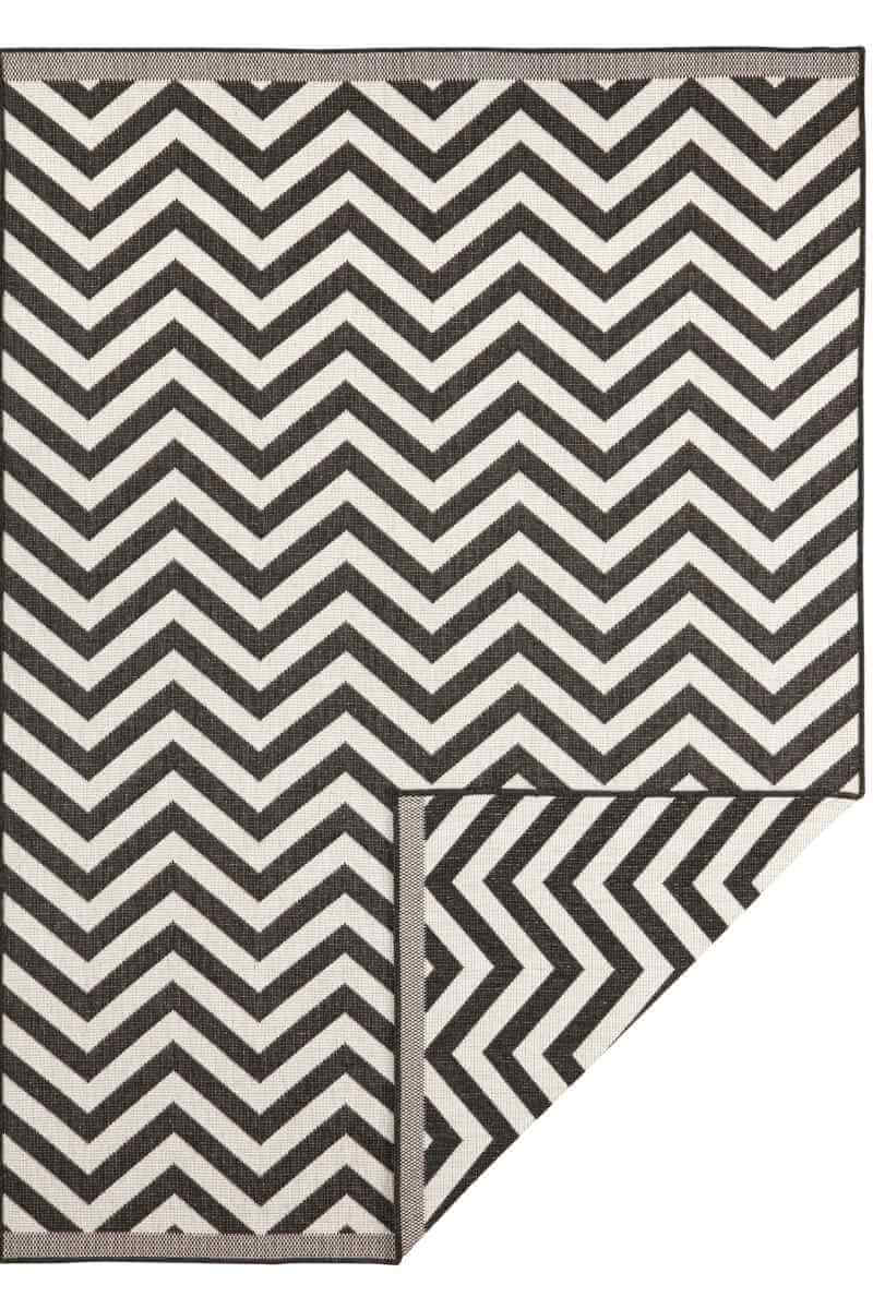 Palma Reversible Indoor-Outdoor Rug Chevron Design