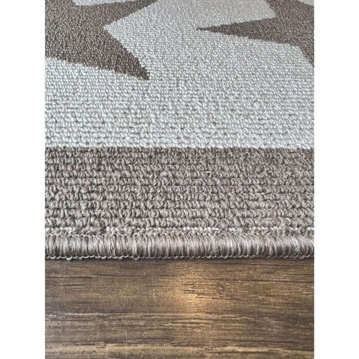 Washable Mat and Runner Star Design