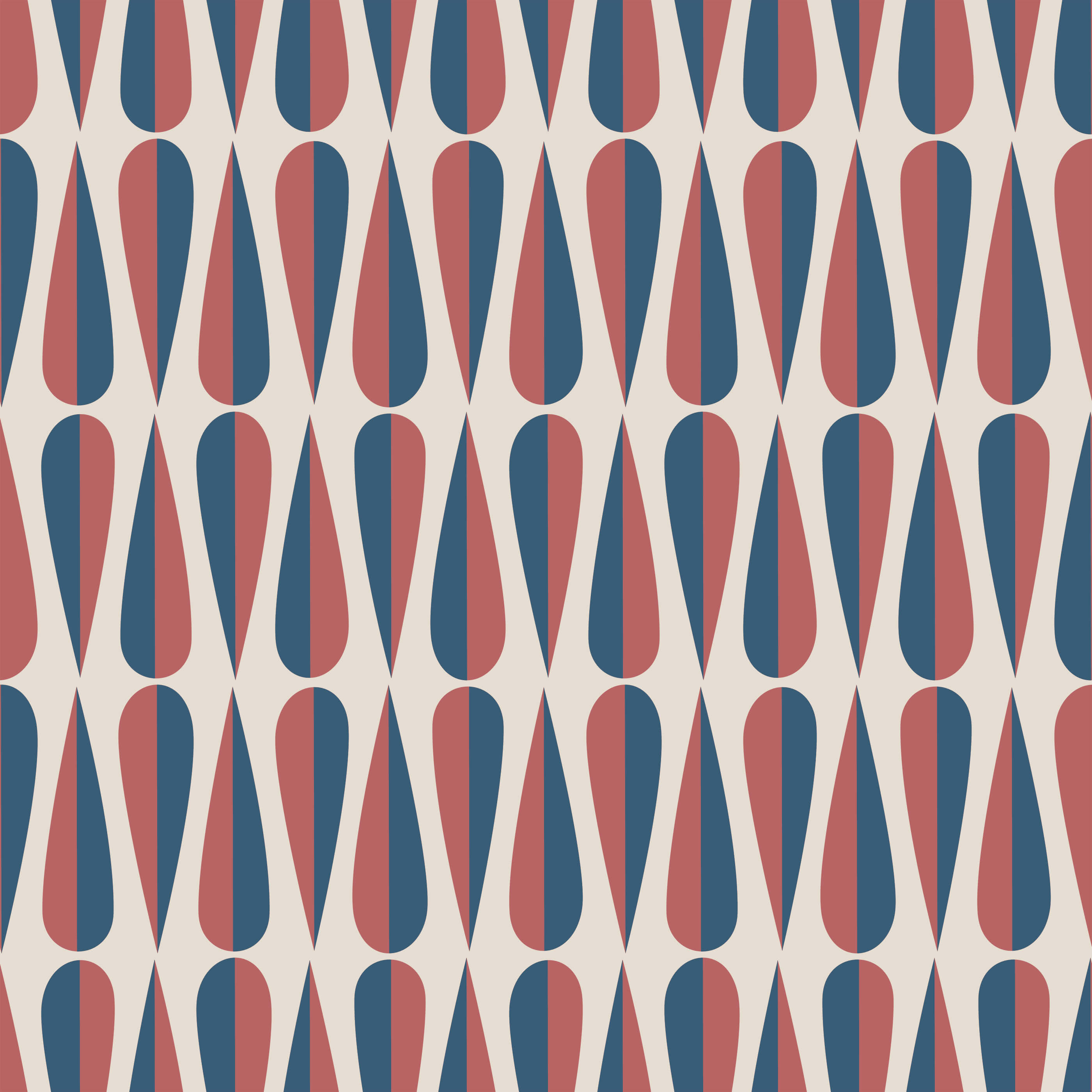 Bobbi Beck Cafee Retro Luxury Wallpaper