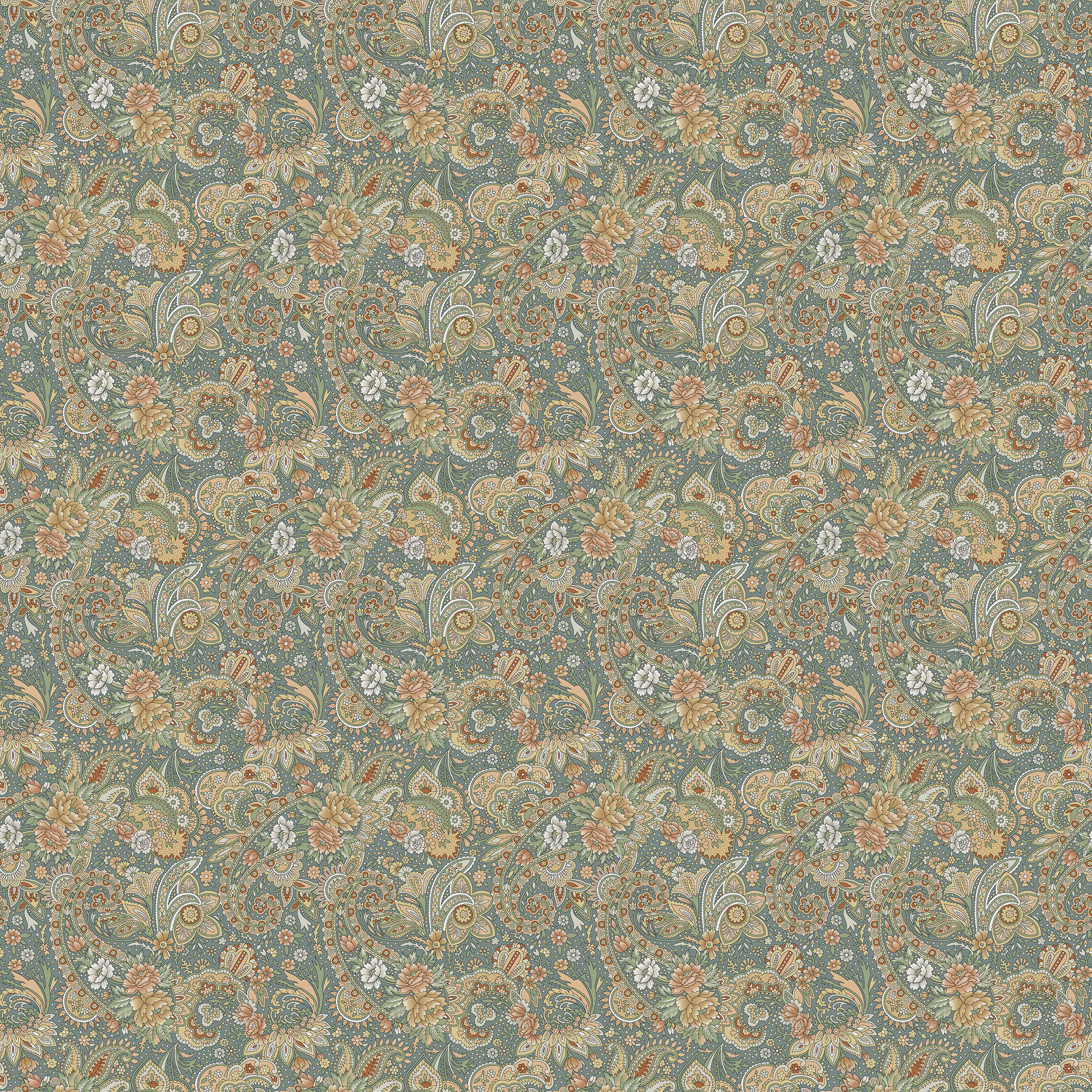 Bobbi Beck Charles Paisley Luxury Wallpaper