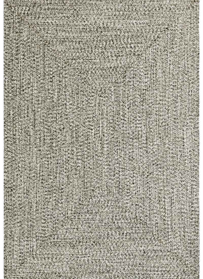 Indoor Outdoor Trenzado Rug – Bordered Plain Design