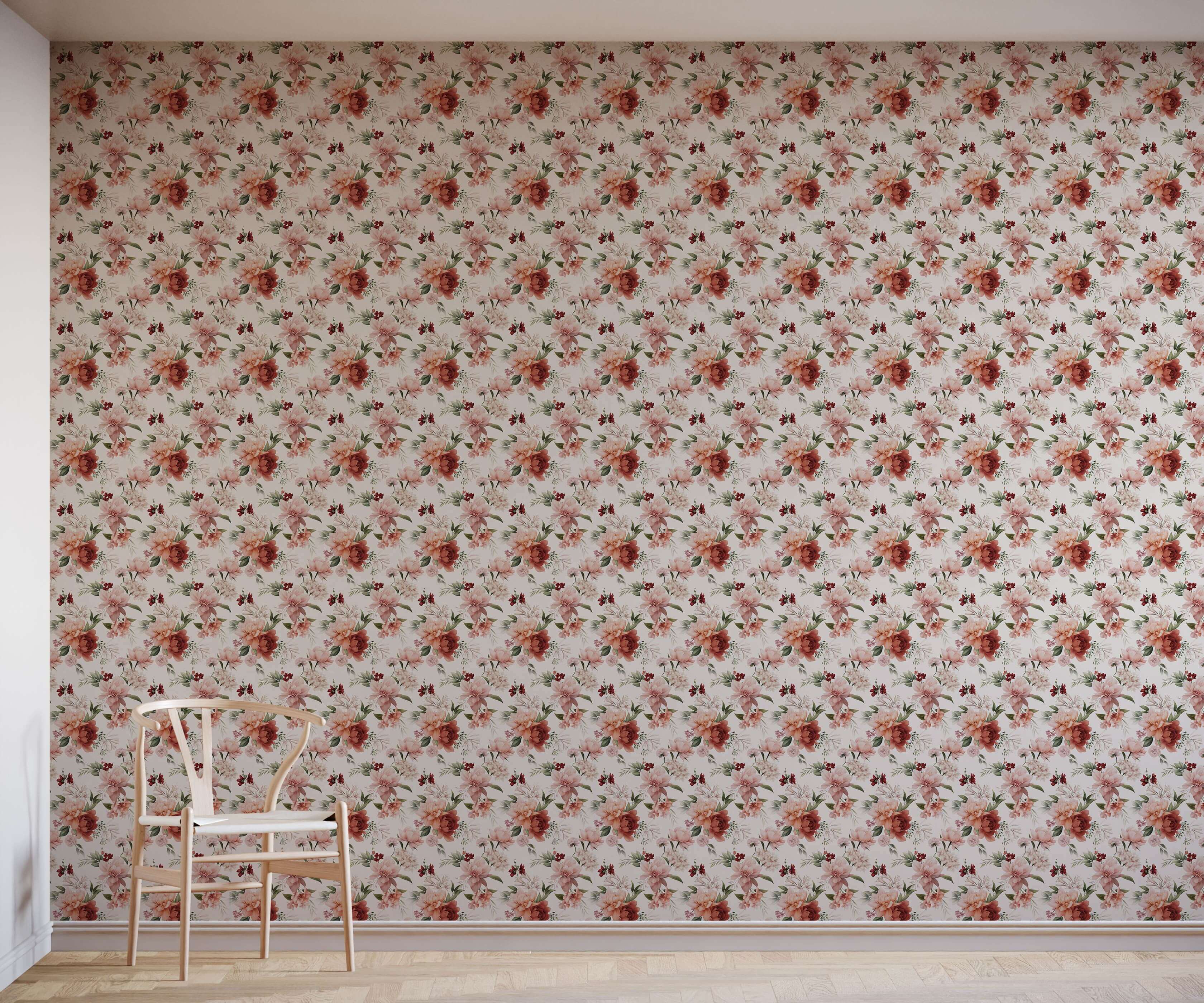 Bobbi Beck Dalot Floral Luxury Wallpaper