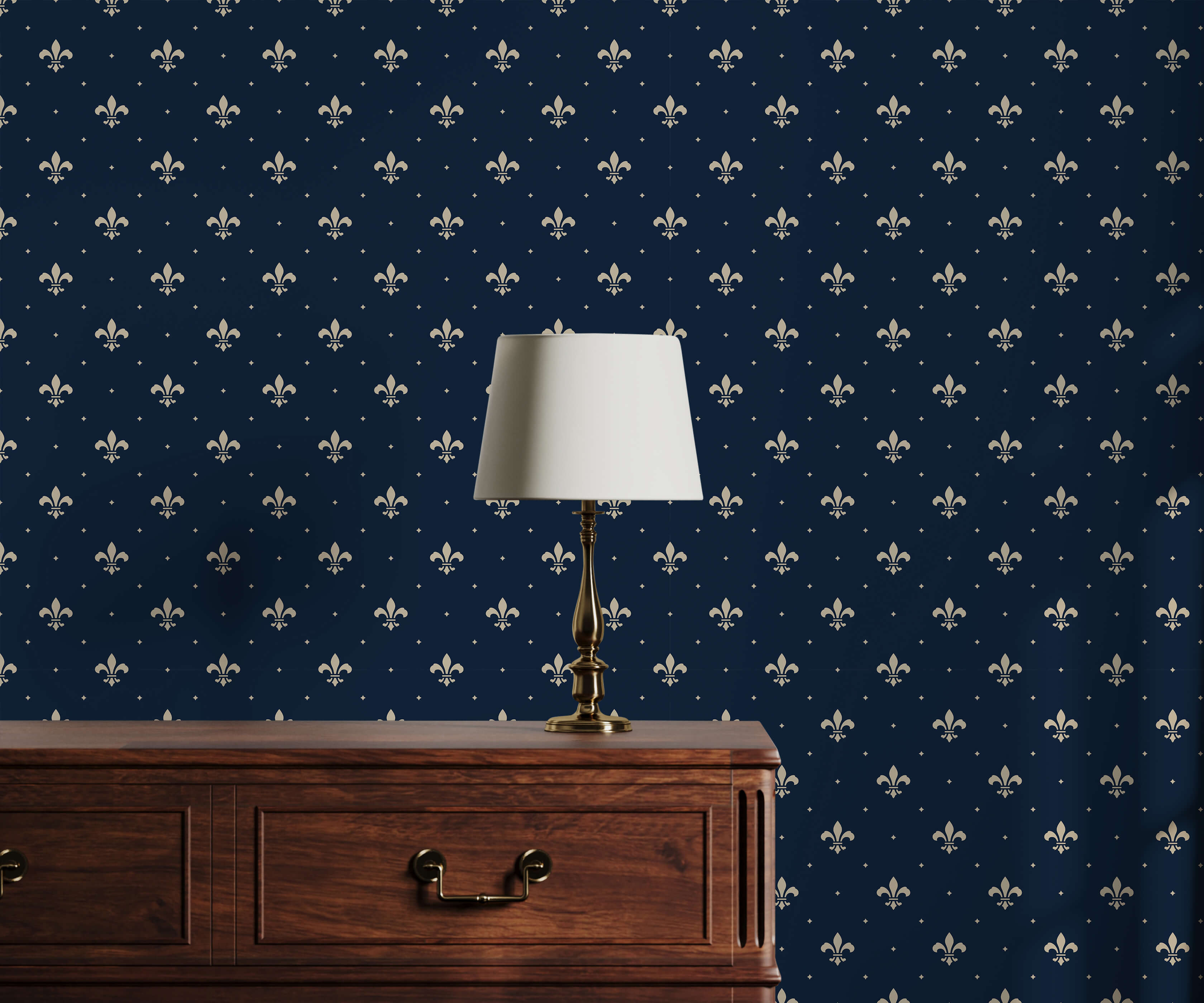 Bobbi Beck Duke Patterned Luxury Wallpaper