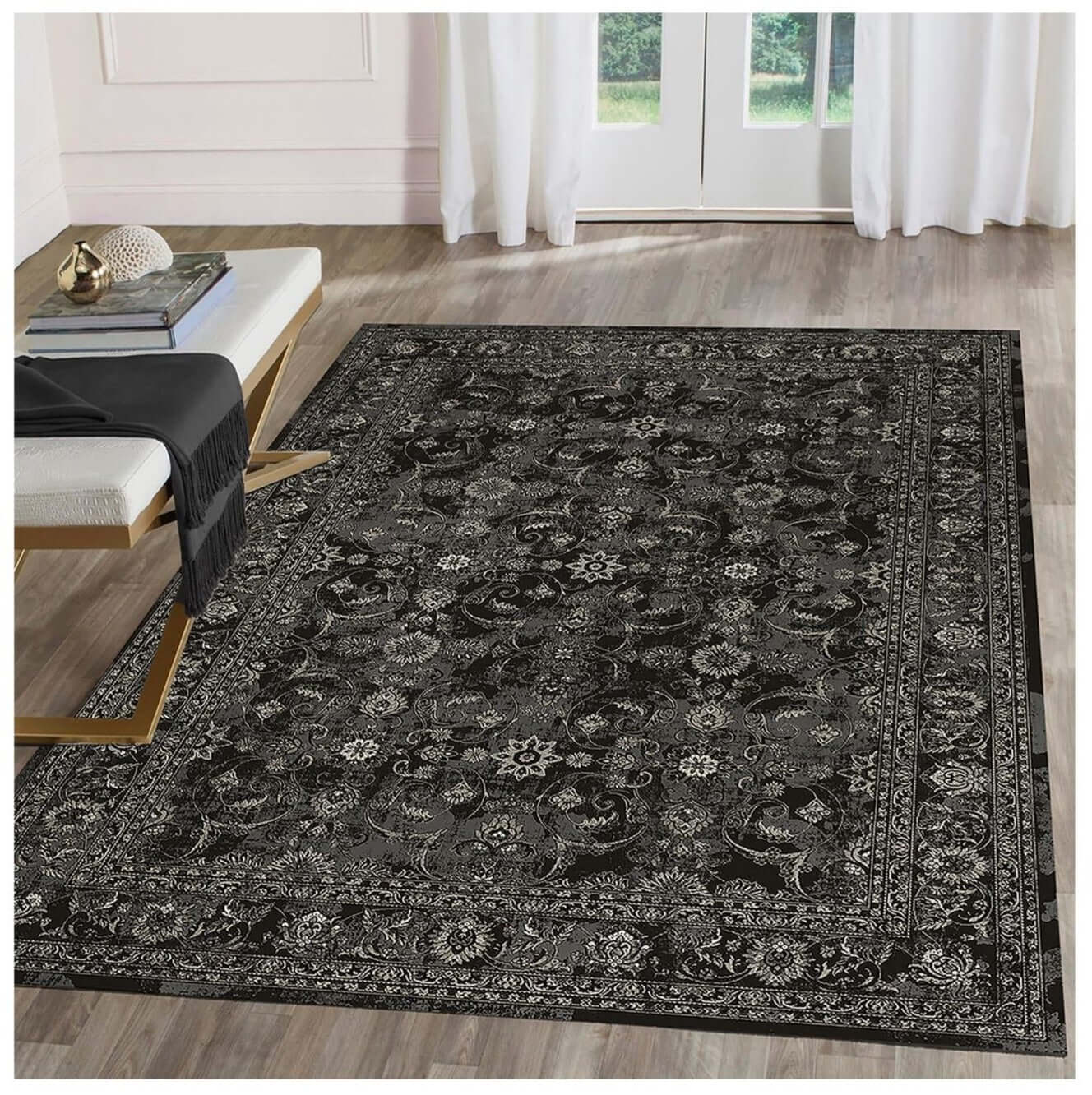 Nuza Vintage Washable Rug