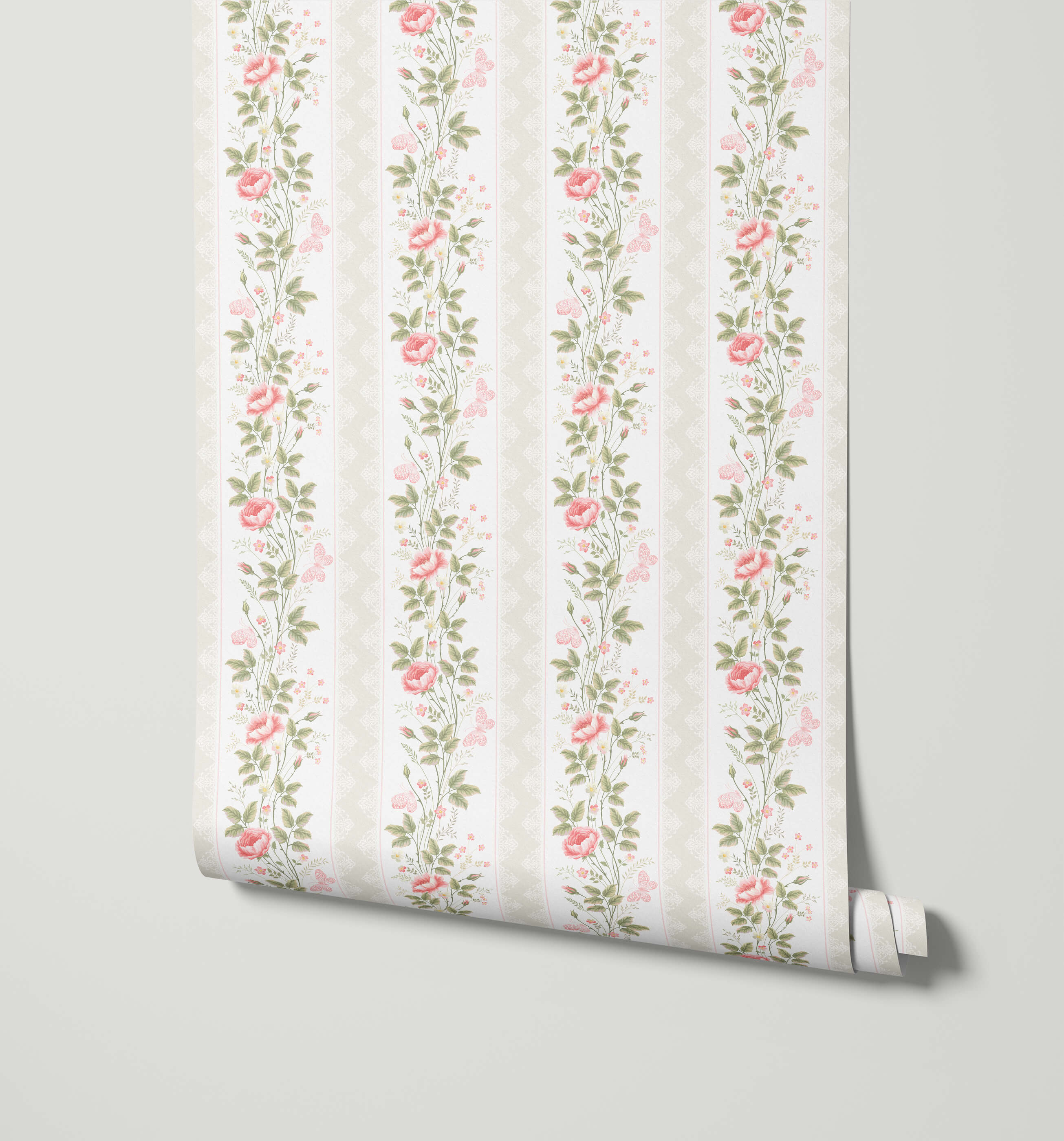 Edith Floral Luxury Wallpaper