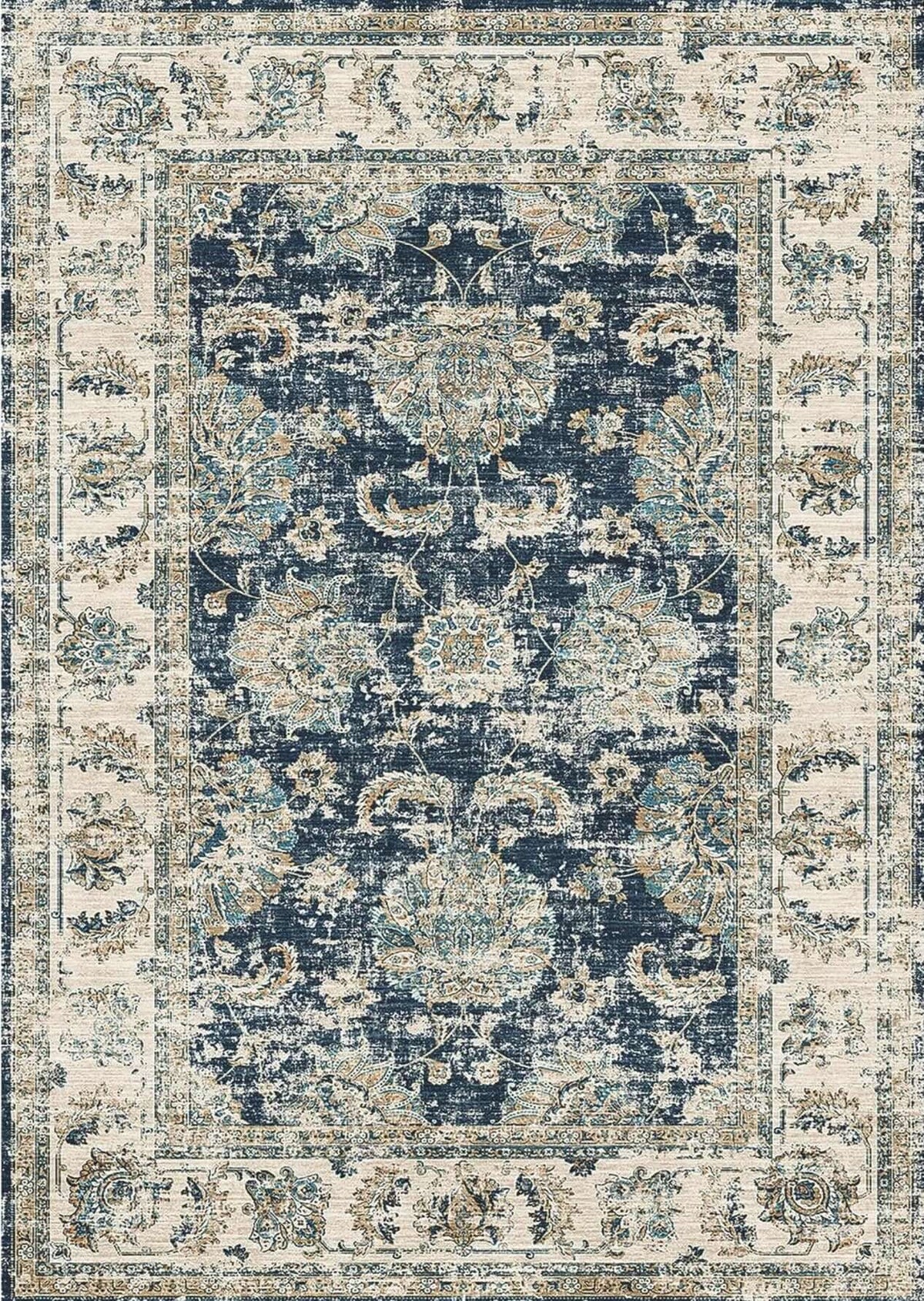 Perla Vintage Washable Rug