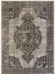 Saville Grey/Black Vintage Rug