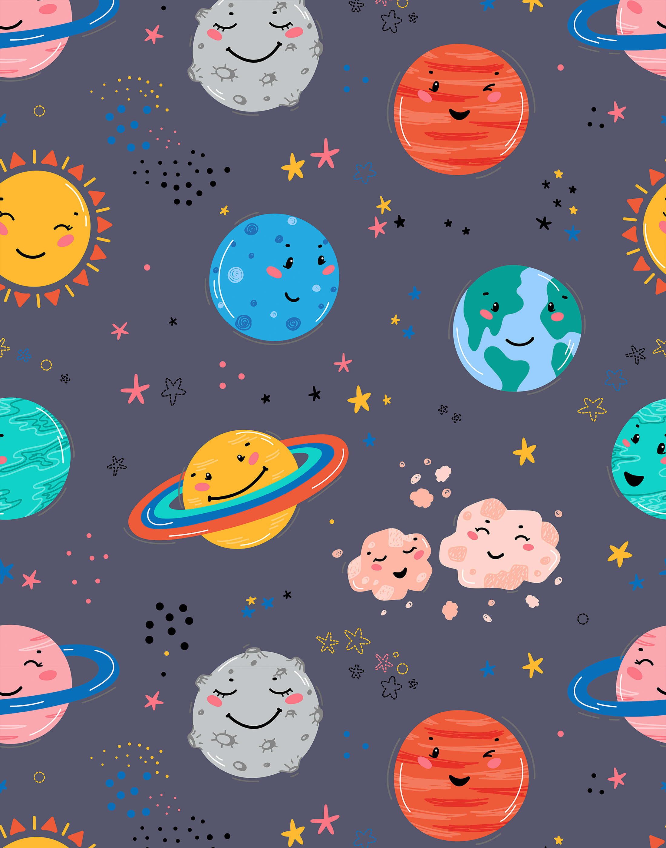 Bobbi Beck Galaxy Children's Luxury Wallpaper