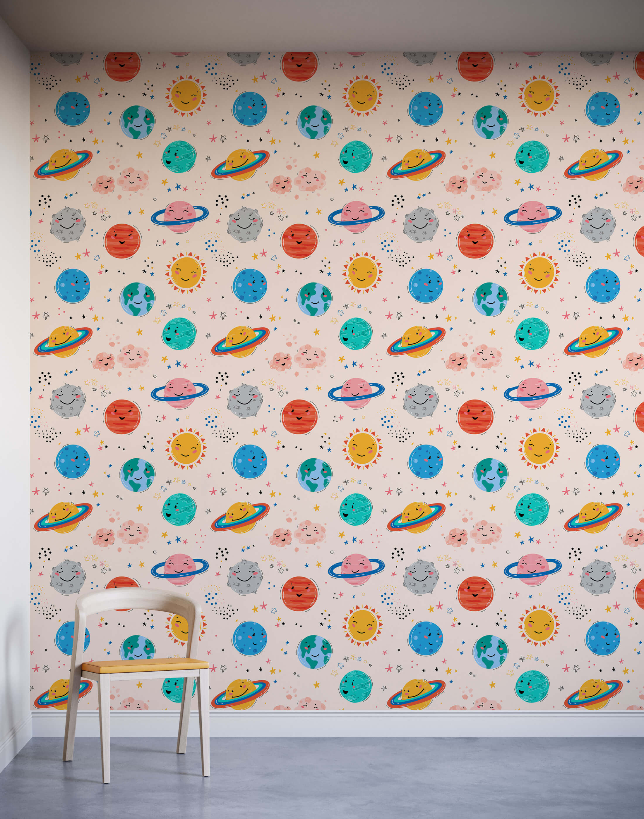 Bobbi Beck Galaxy Children's Luxury Wallpaper