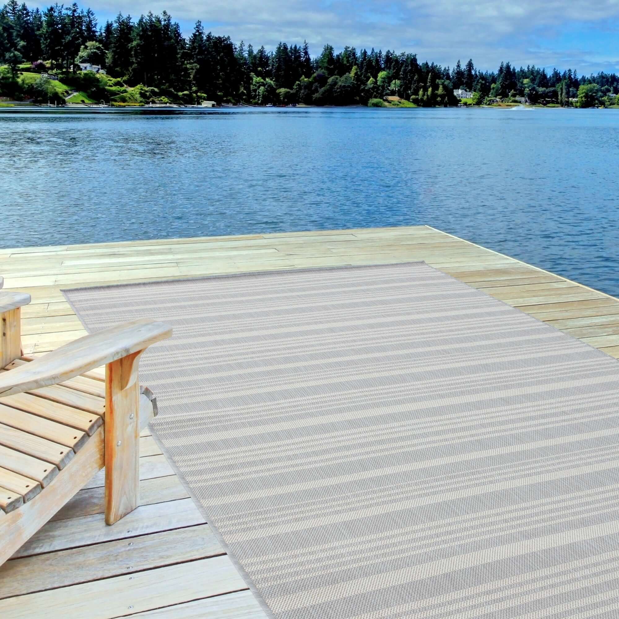 Ecology Outdoor Rug Grey | 300g