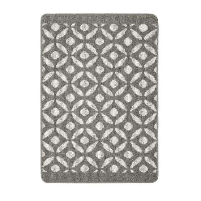 Washable Mat and Runners Geometric Design