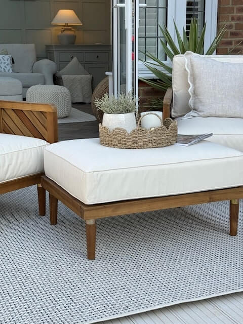 Magic Outdoor Rug Cream | 3610