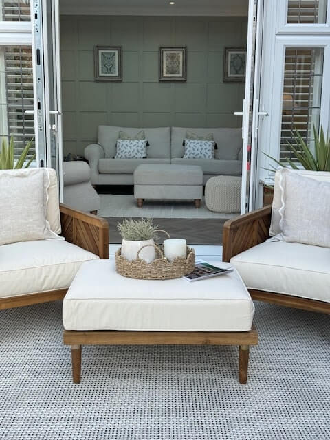 Magic Outdoor Rug Cream | 3610