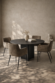Trinity 135 Dining Table - Smoked Oak