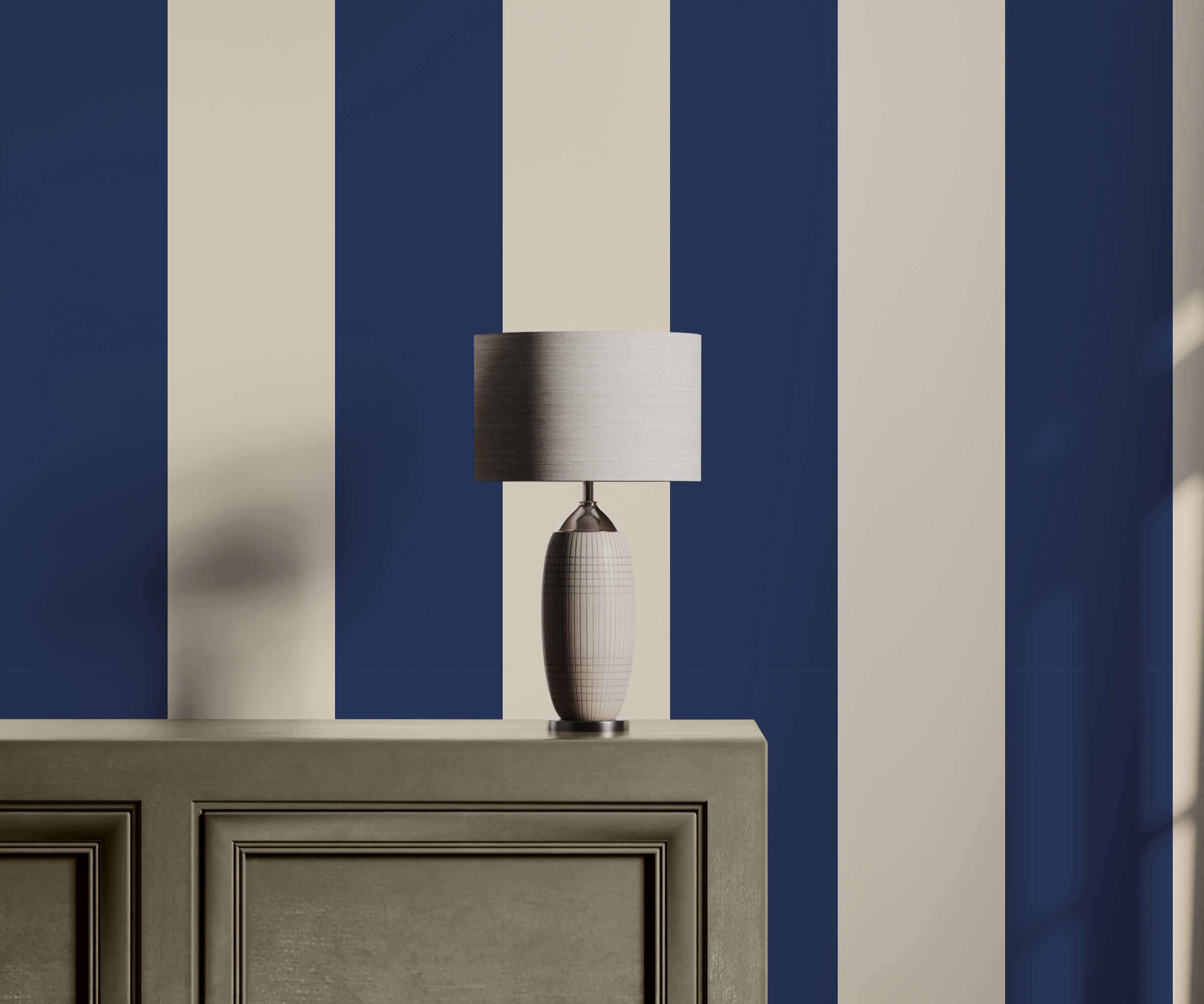 Kingdom Striped Luxury Wallpaper