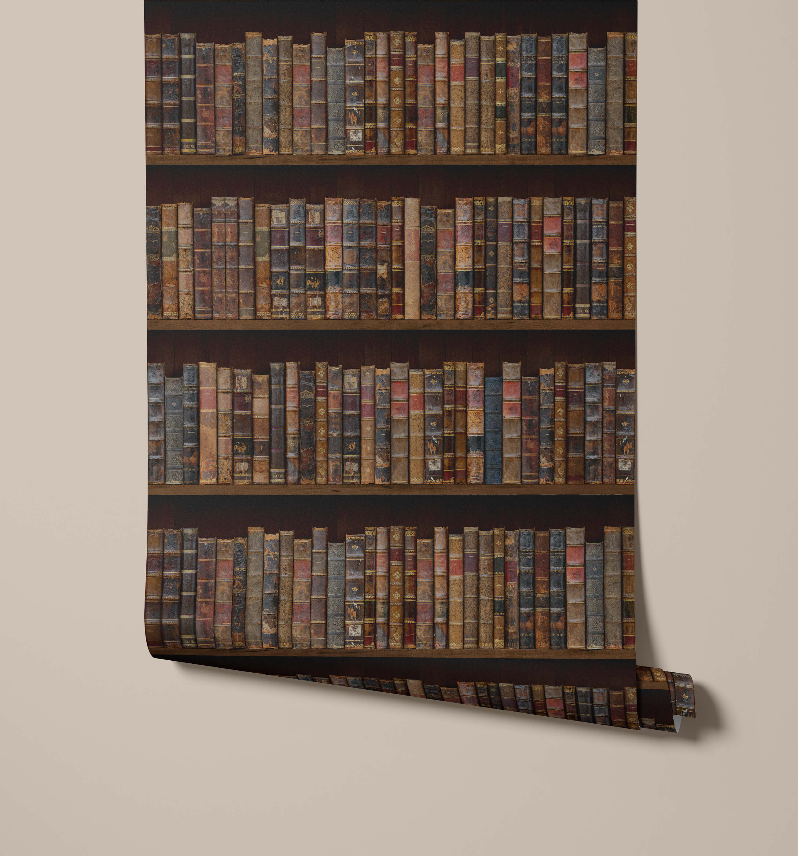 Bobbi Beck Libre Bookcase Luxury Wallpaper