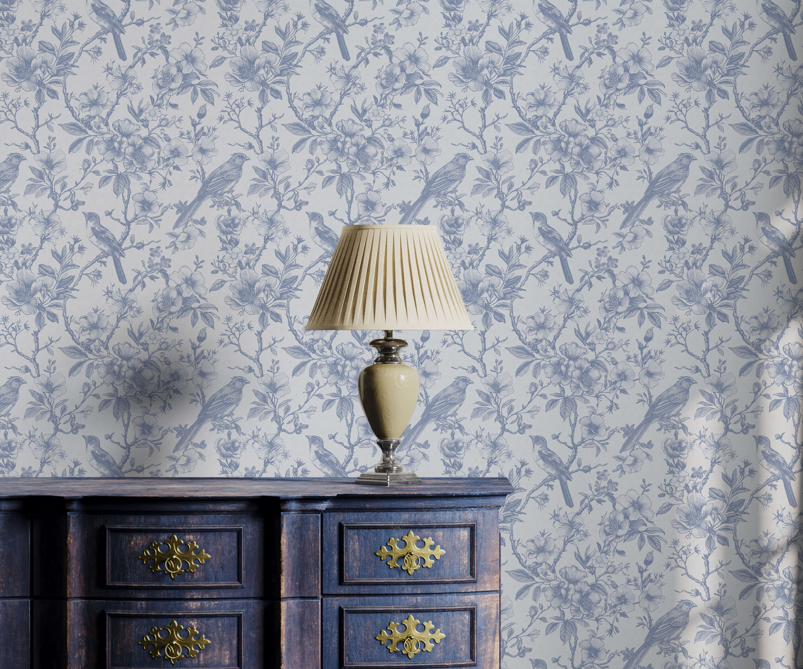 Lucy Floral Luxury Wallpaper