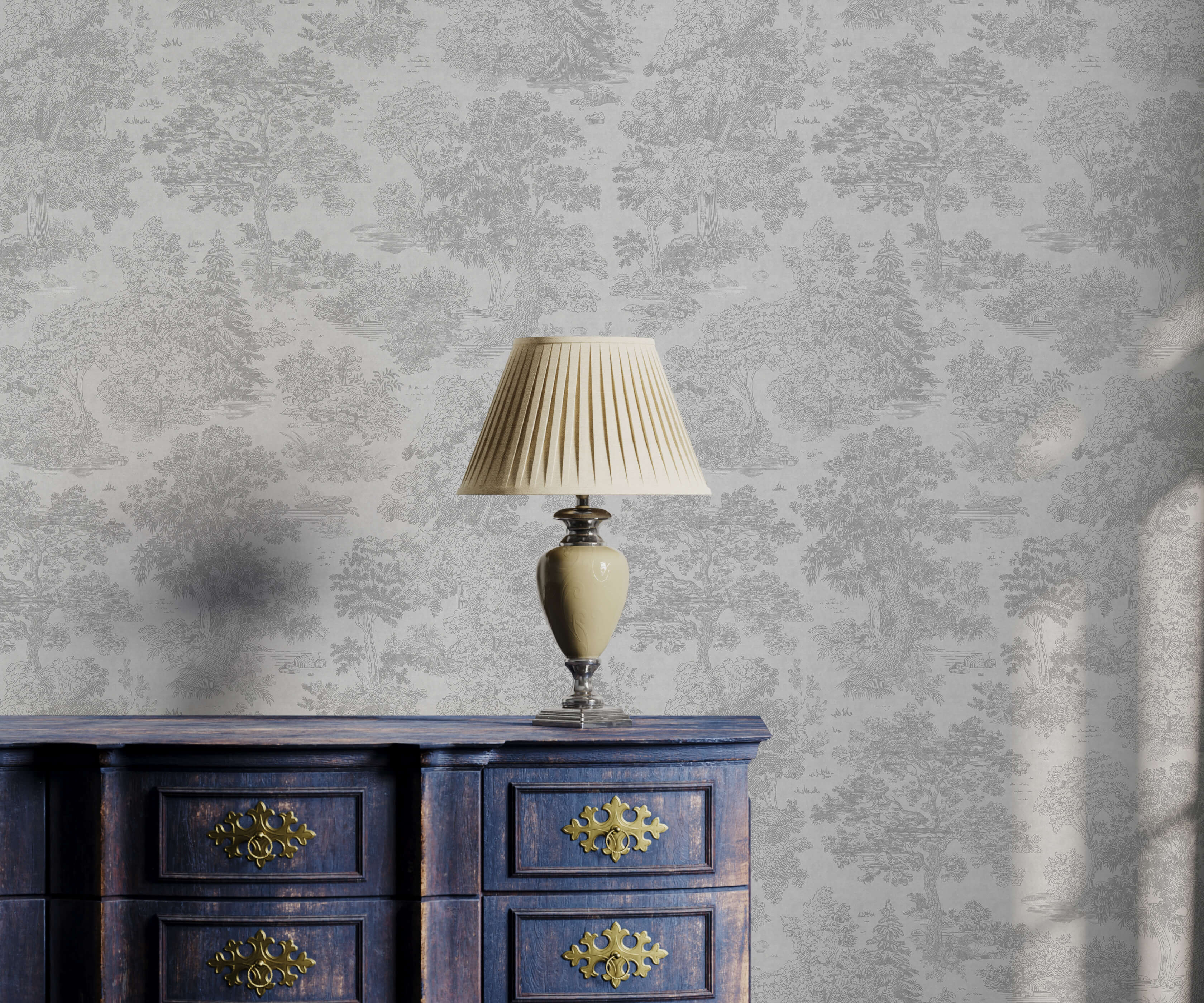 Bobbi Beck Mirren Floral Luxury Wallpaper