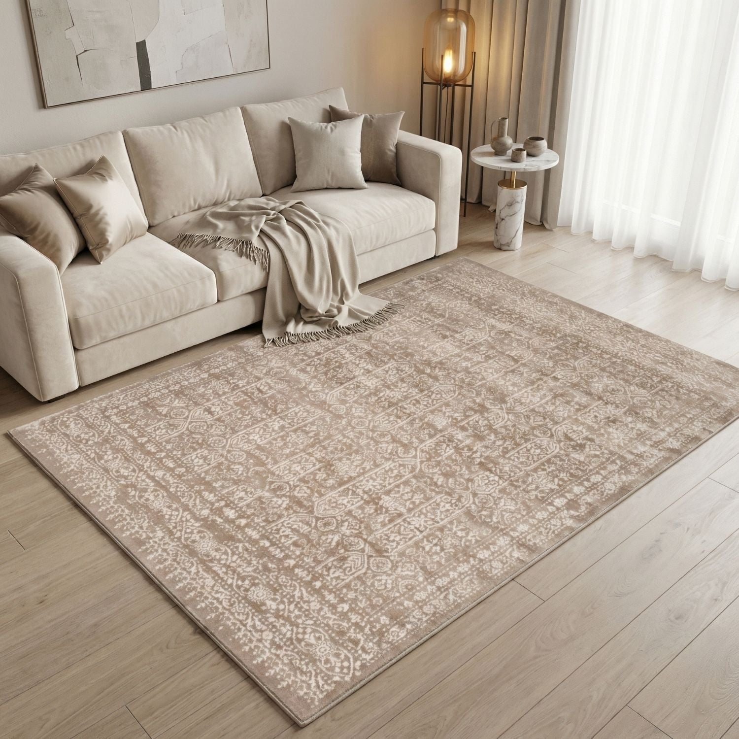 Montana Beige Rug | 3716B