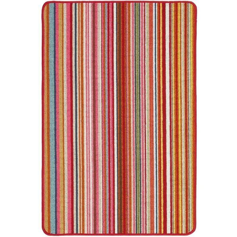 Candy Washable Runner Rug Stripe Design