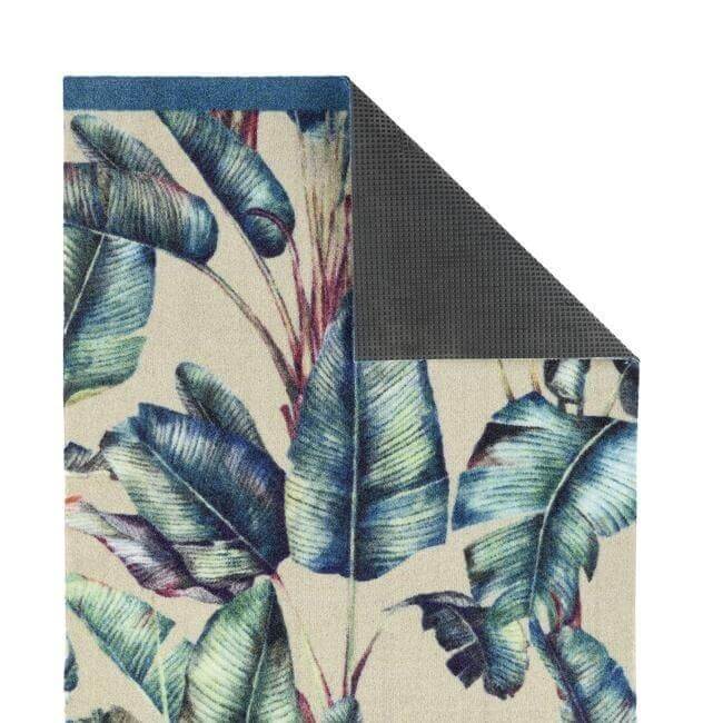 Washable Indoor Mat Tropical Design