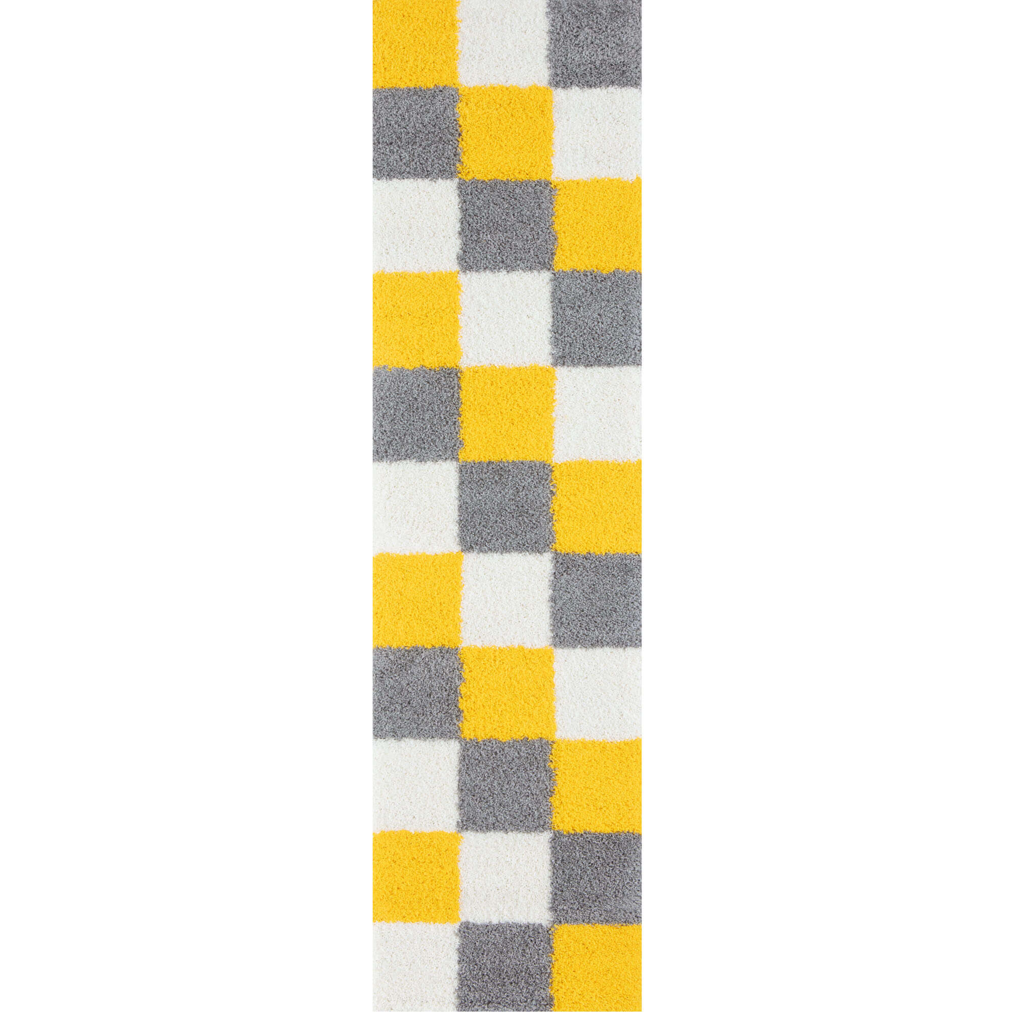 Shaggy Collection Yellow Shaggy Rugs | 381Y