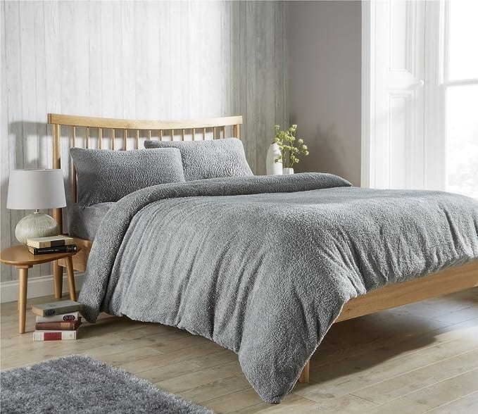 Teddy Fleece Duvet Cover Bedding Set