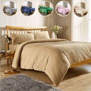 Teddy Fleece Duvet Cover Bedding Set