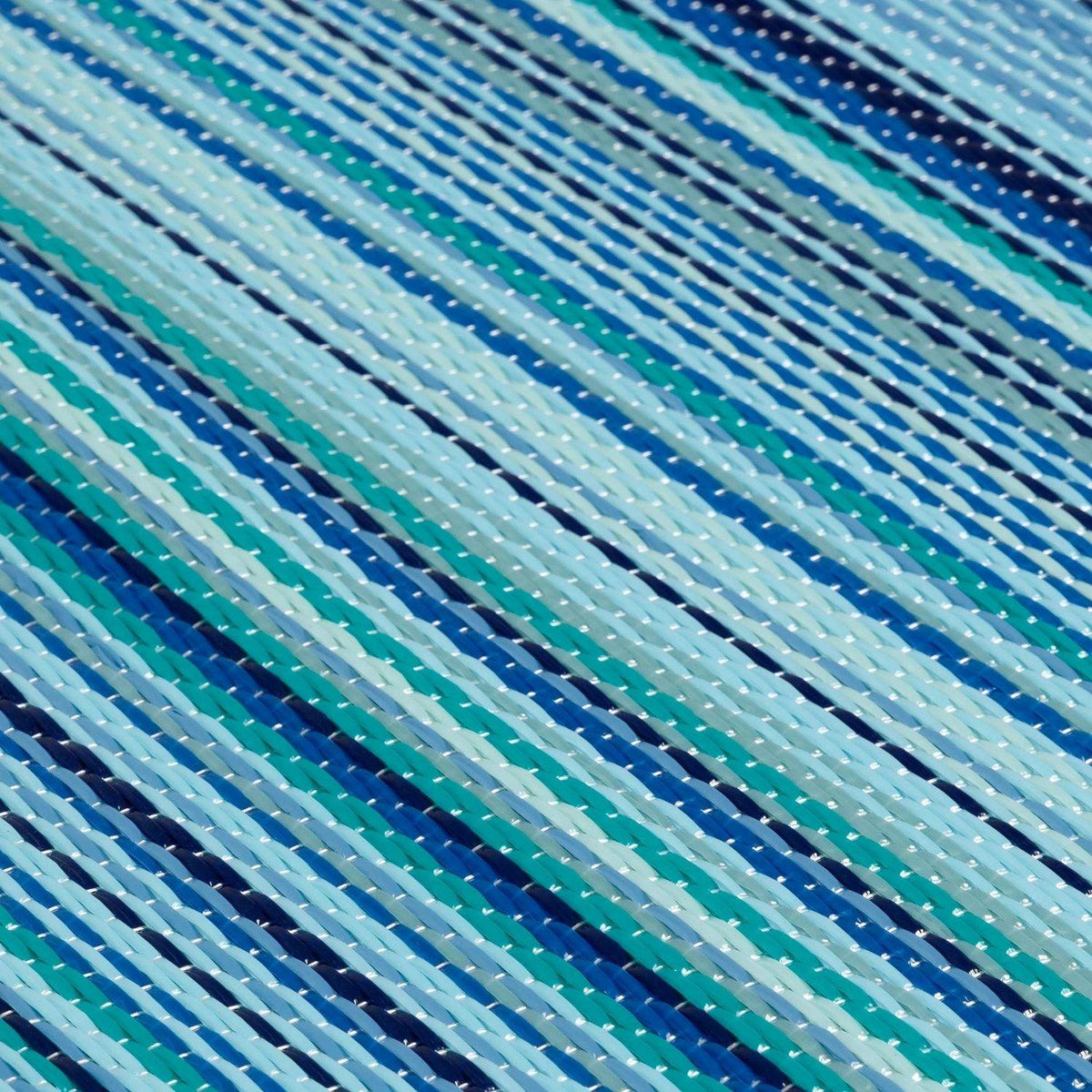 Rainbow Outdoor Rug Blue | 1020