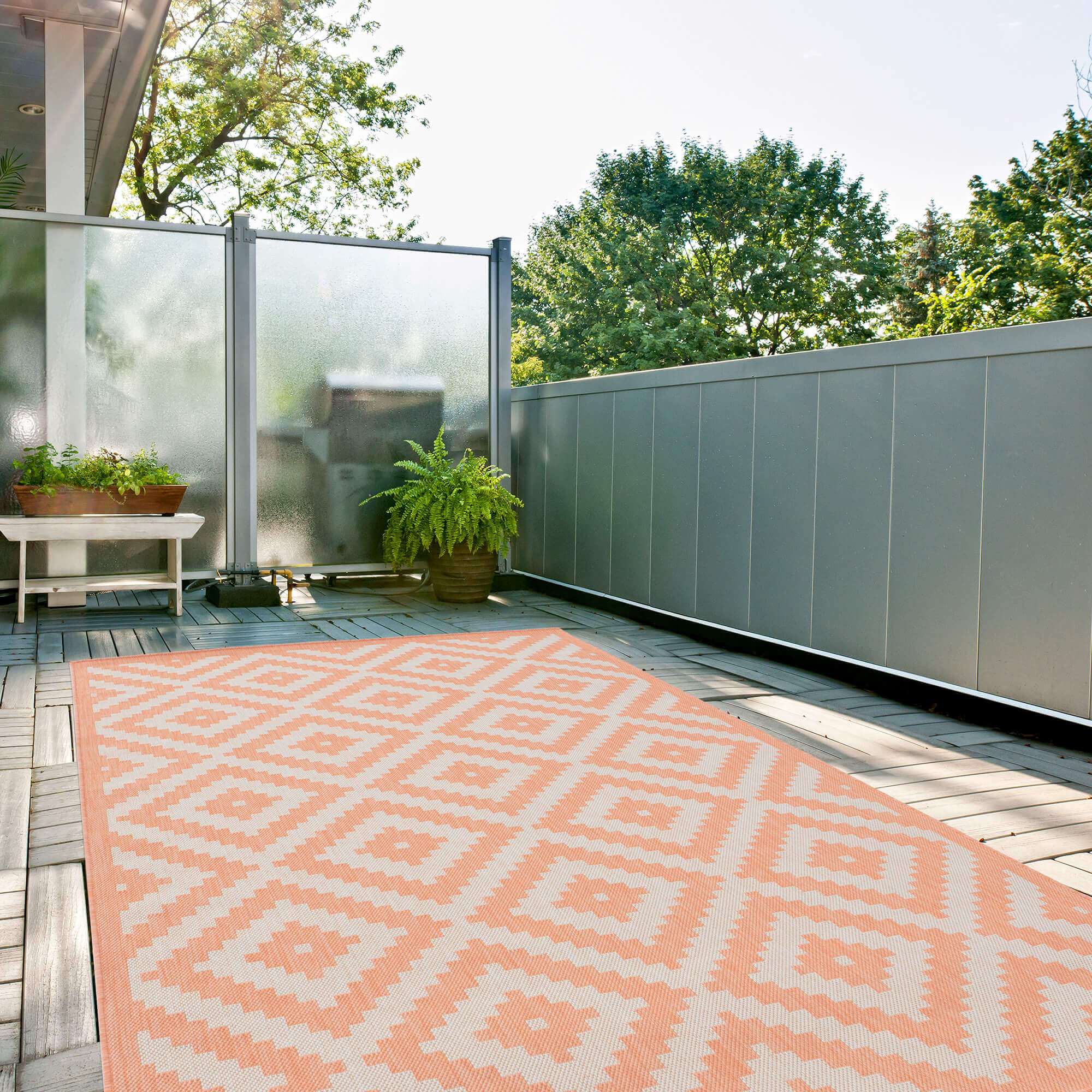 Ecology Outdoor Rug Orange | 100OR