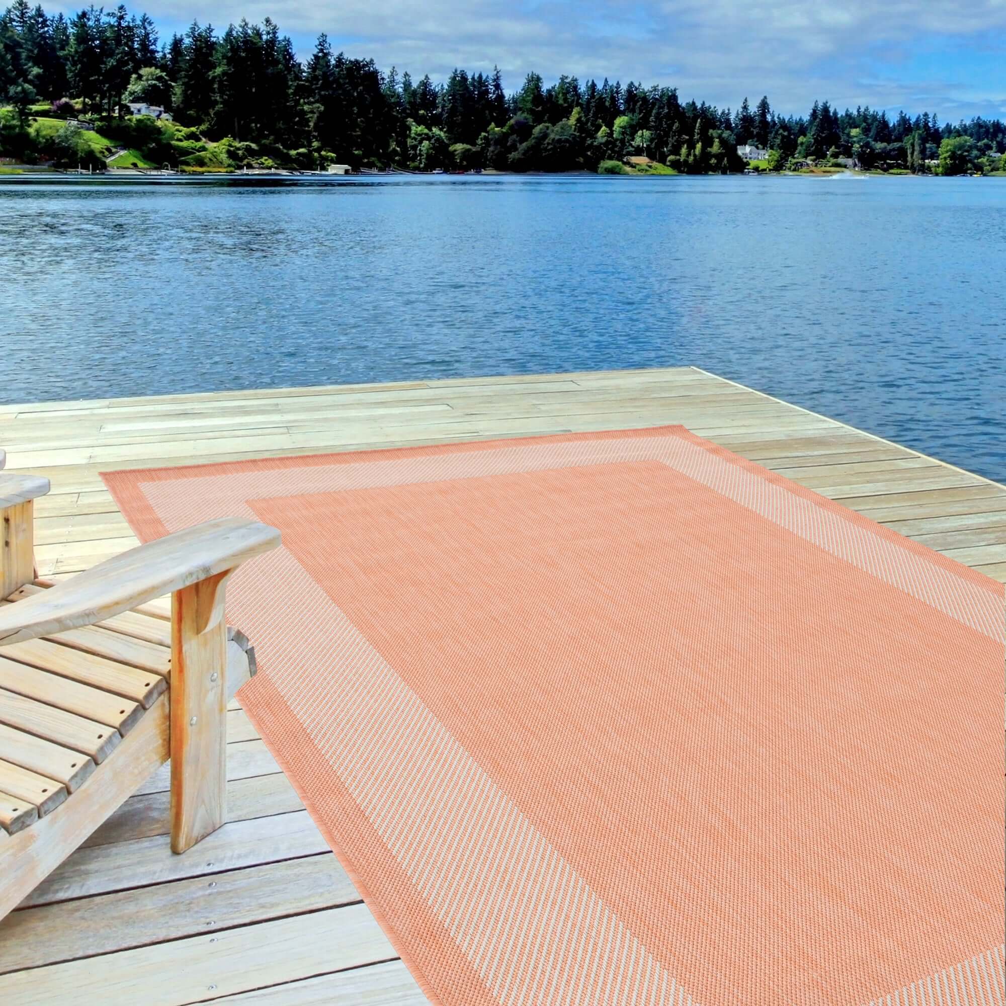 Ecology Outdoor Rug Orange | 200or
