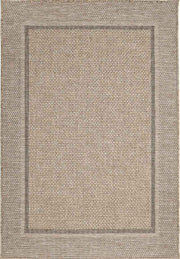 Summer Latte Border Rug – Indoor/Outdoor