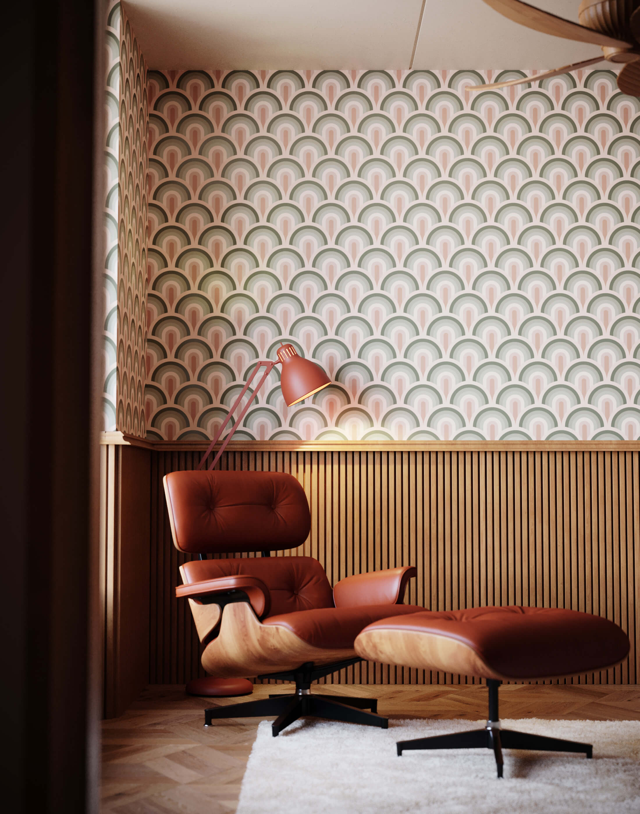 Bobbi Beck Reynold Rainbow Luxury Wallpaper