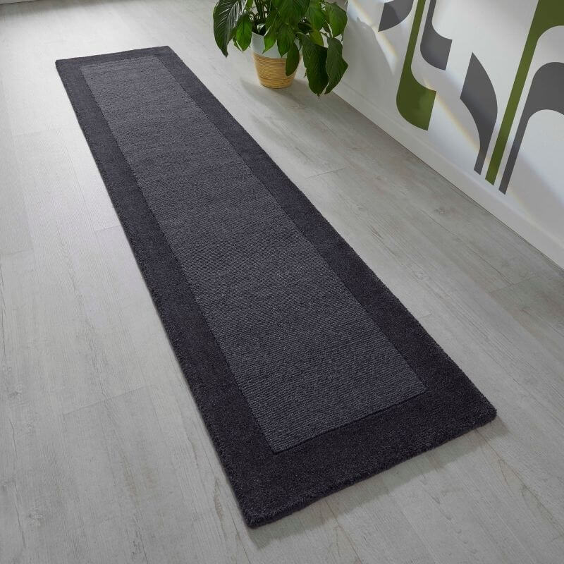 Colours Bordered Rug – Handmade Wool Rug
