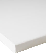 Matt White Laminate Kitchen Worktop 40mm