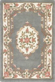 Shensi Grey Medallion Rug
