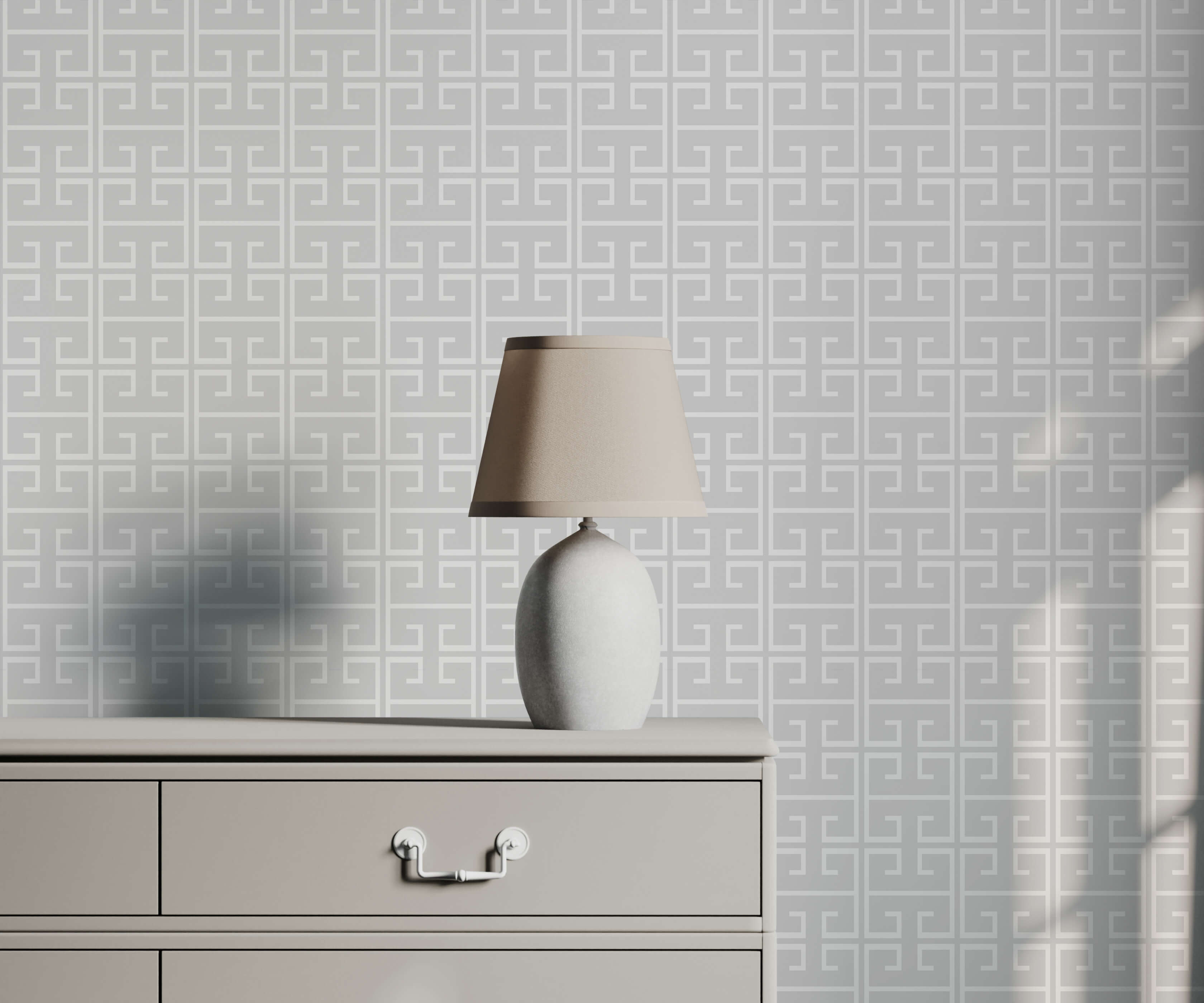 Bobbi Beck Theo Geometric Luxury Wallpaper
