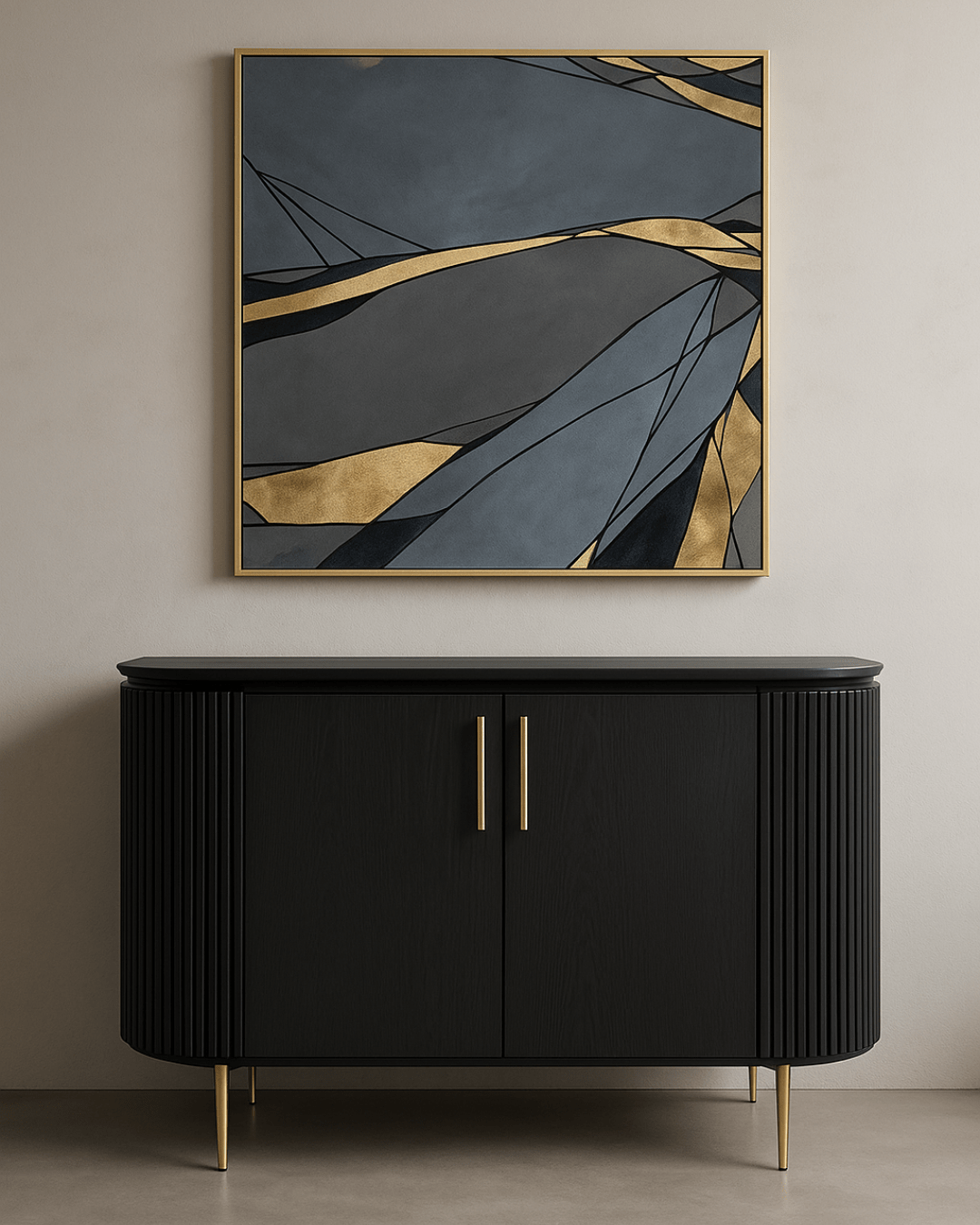 Gold Spectrum Wall Art