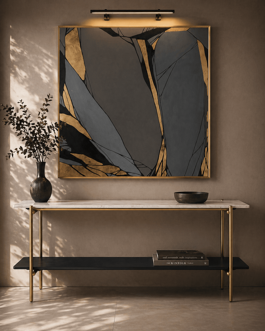 Grey Spectrum Painting
