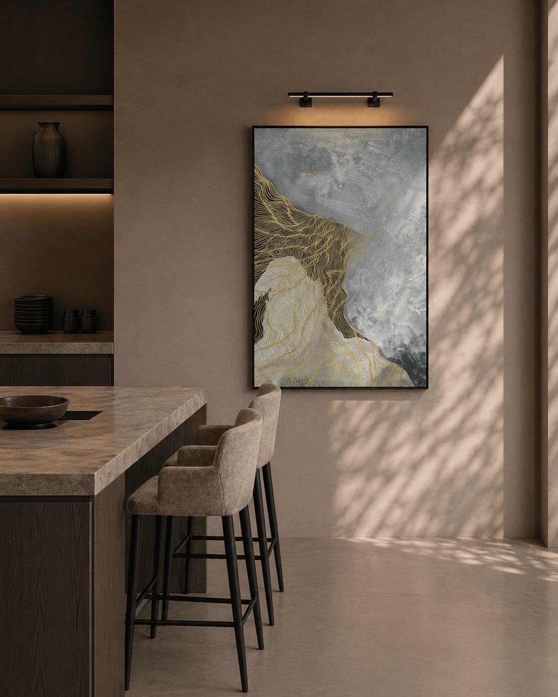 Sandstorm Wall Art Oil Painting