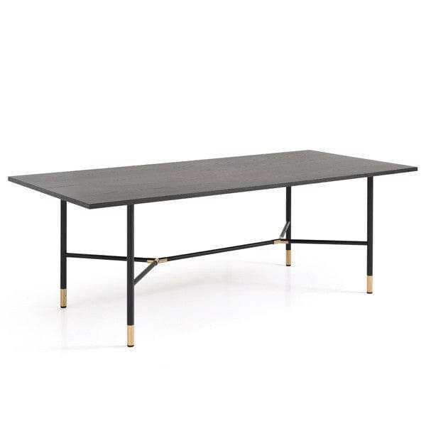 Bofo Dining Table 180 - Black Oak