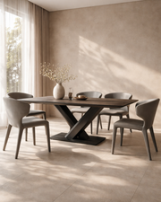 Campo Dining Table - Dark Oak