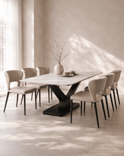 Campo Dining Table - Light Grey