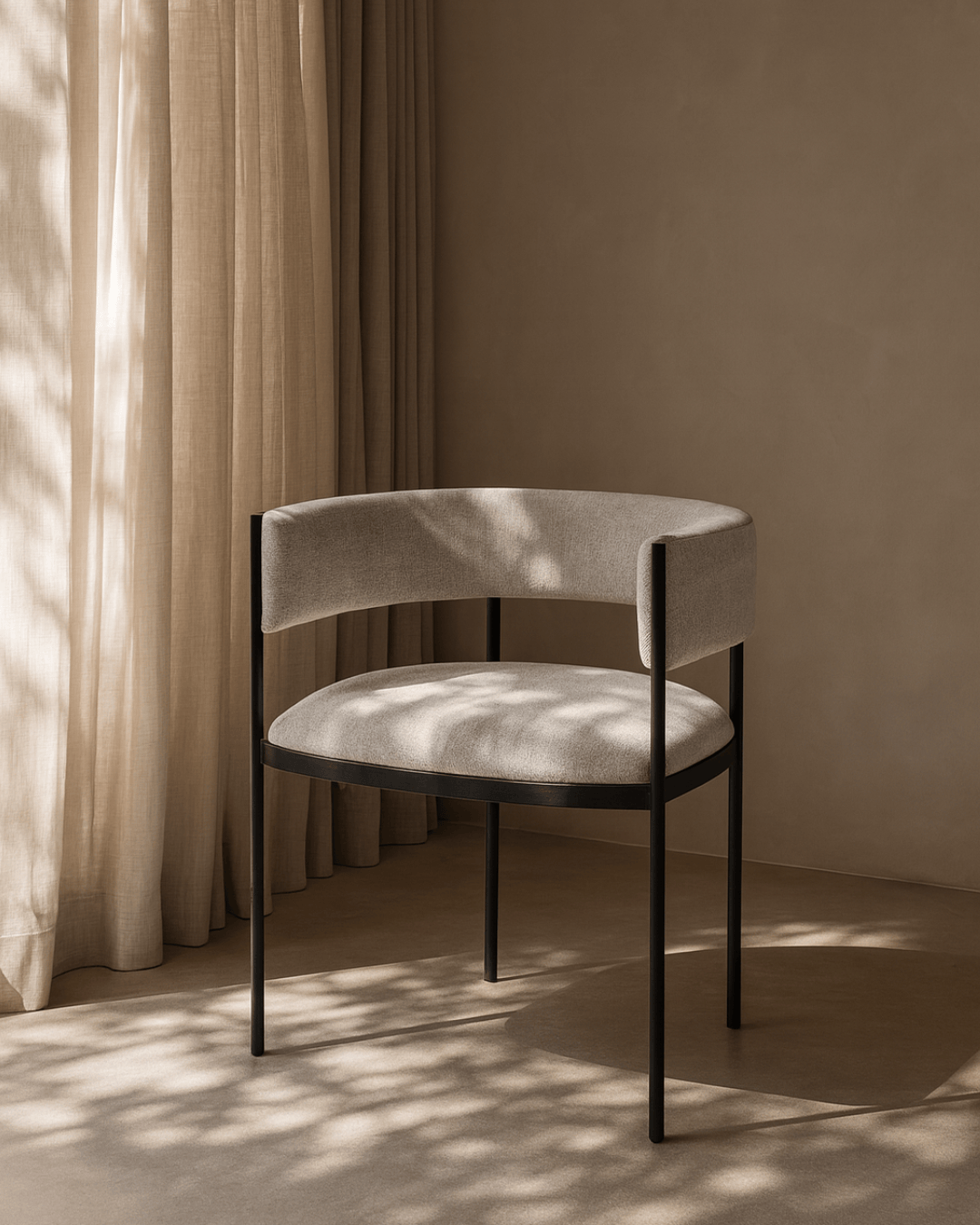 Envie I Dining Chair - Set of 2 - Giselle Grey Beige