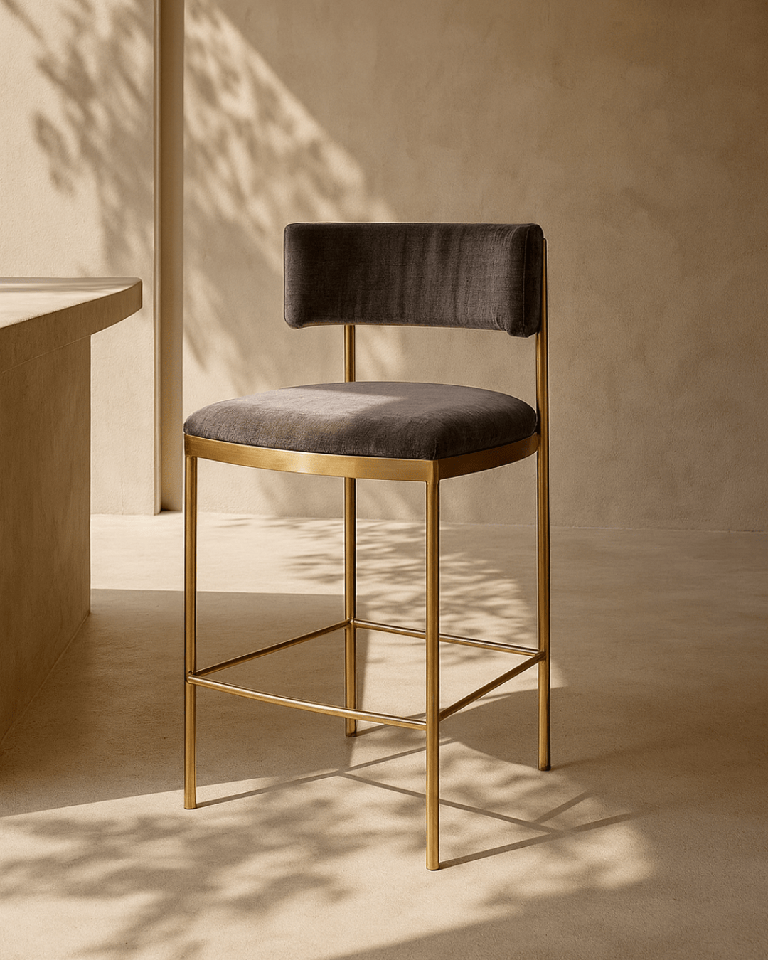 Envie II Counter Stool - Giselle Dark Charcoal