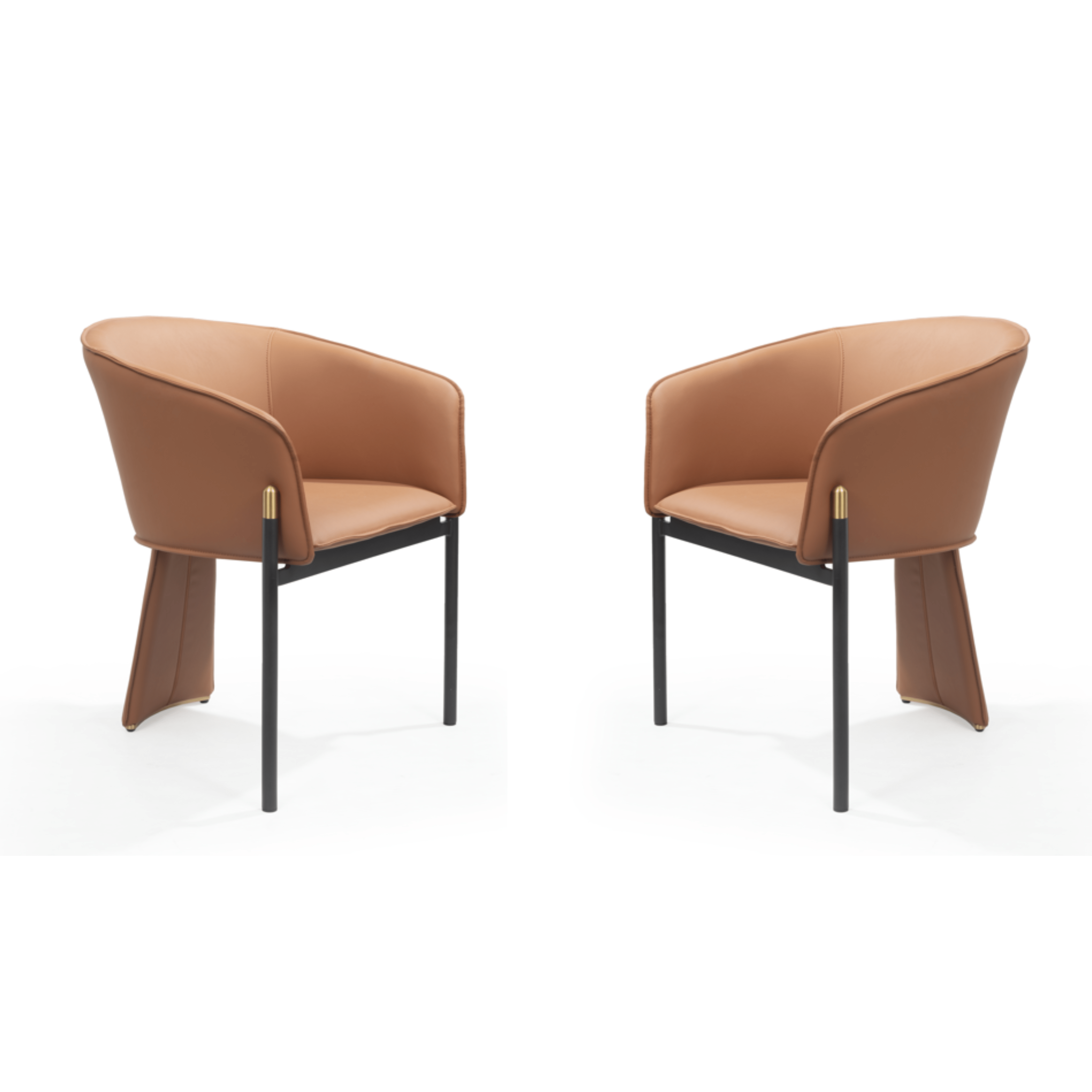 Tommy Franks Felipo Dining Chair - Set of 2 - Colonial Tan