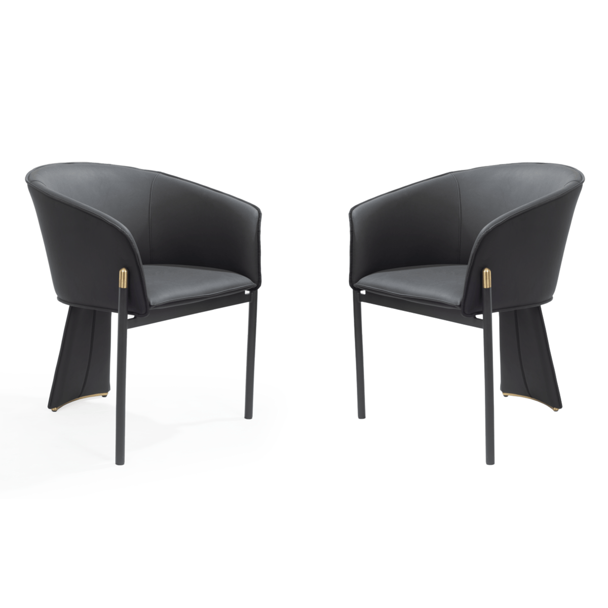 Felipo Dining Chair - Set of 2 - Mustang Black | OUTLET