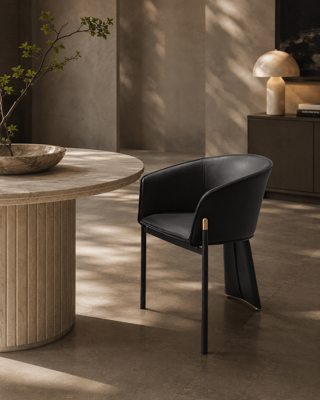Felipo Dining Chair - Set of 2 - Mustang Black | OUTLET